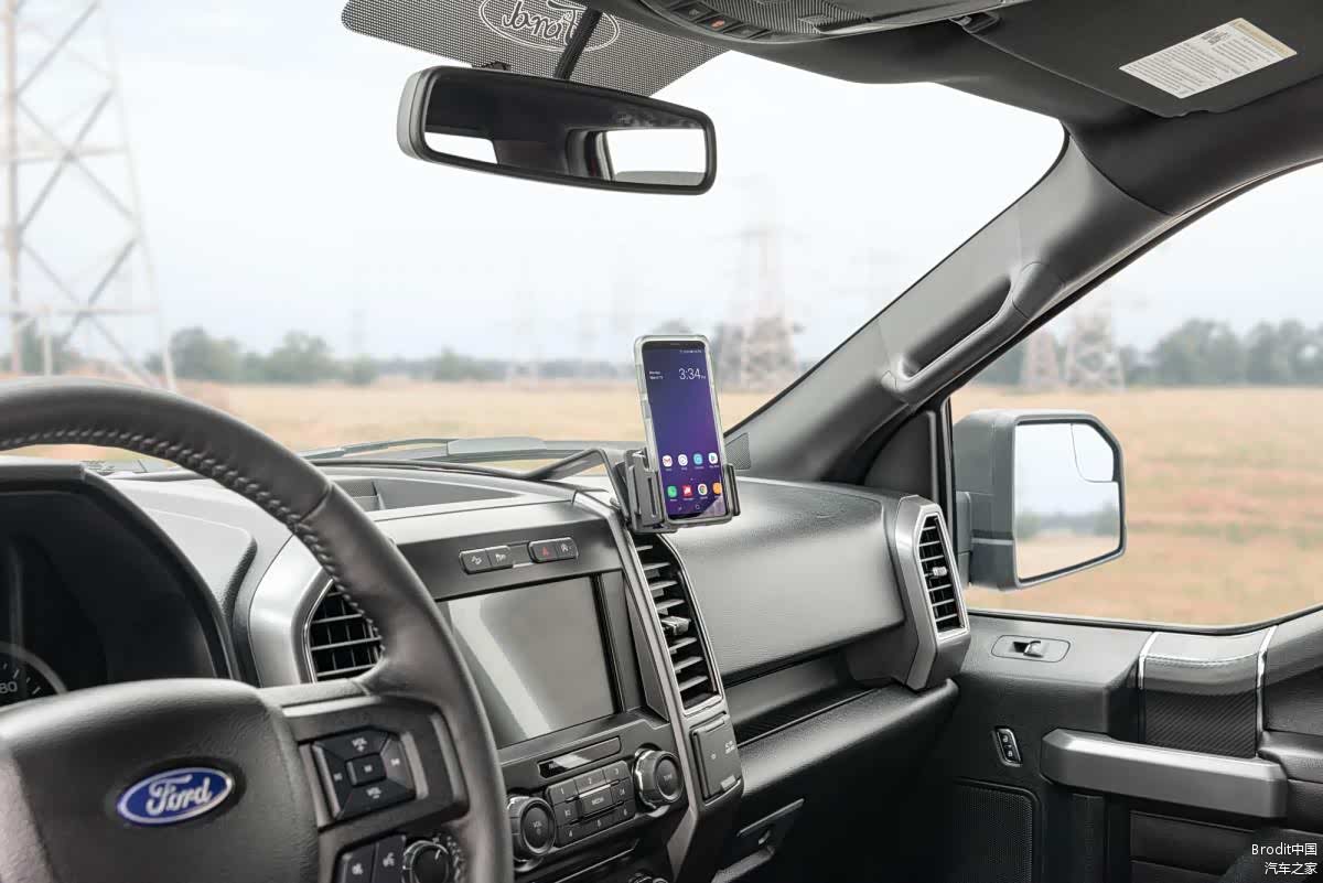 手机支架安装效果