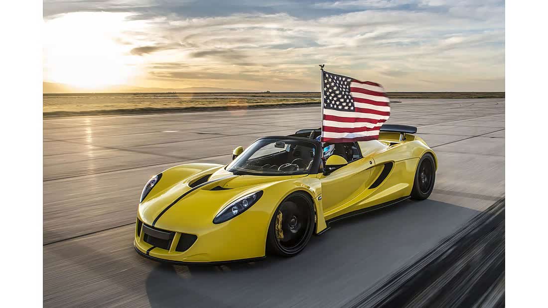 Hennessey Venom GT Spyder（427.4公里/小时）