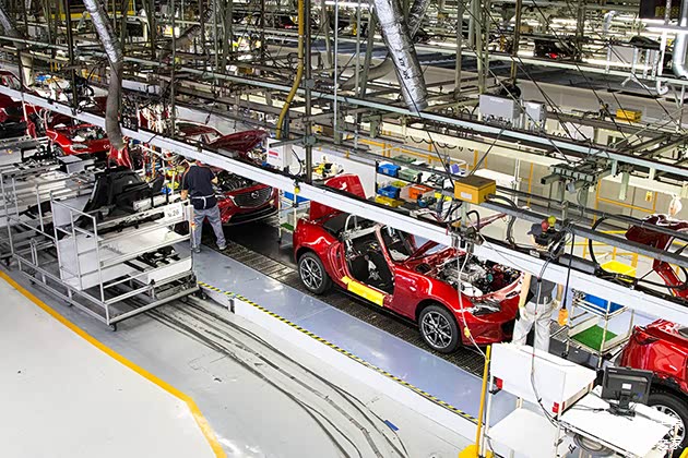 马自达广岛工厂