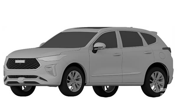 结合此前曝光的专利图和谍照来看,该车可能是全新哈弗h2,它的外观采用