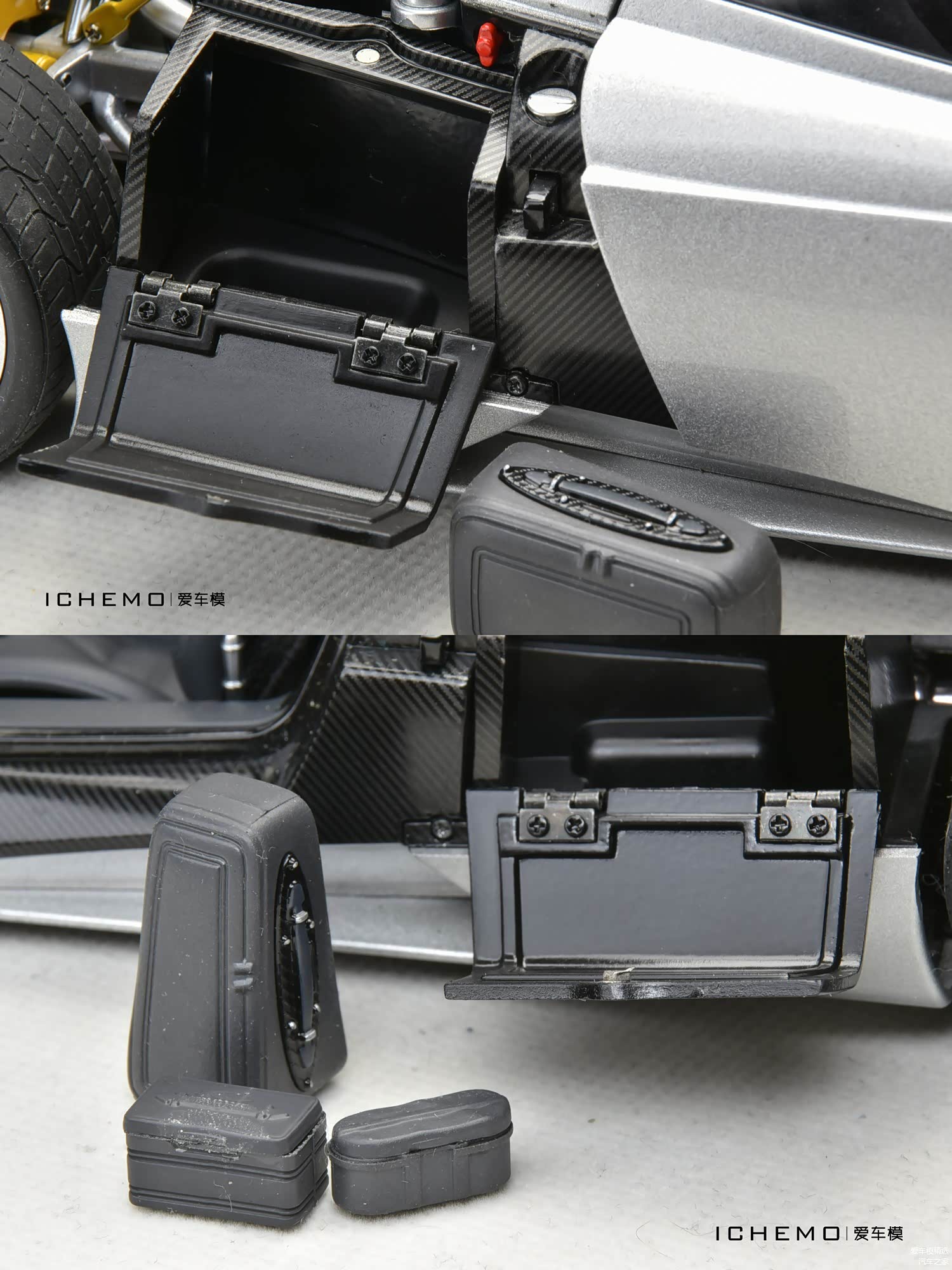 参考图：AUTOart 黑盒 Huayra