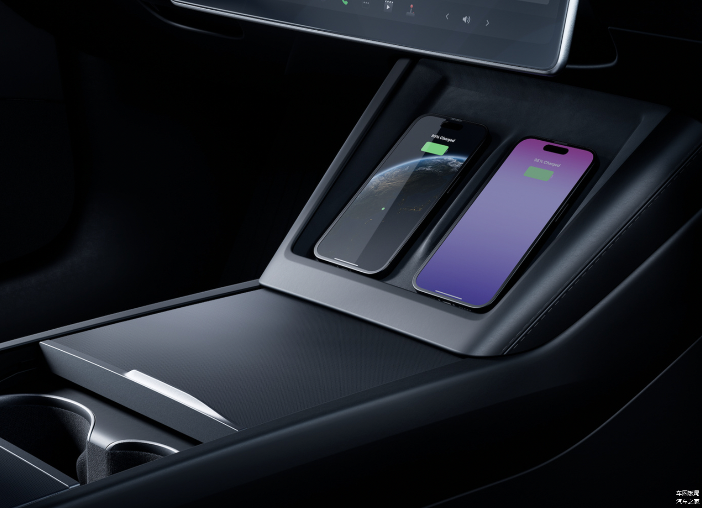 特斯拉Model 3无线充