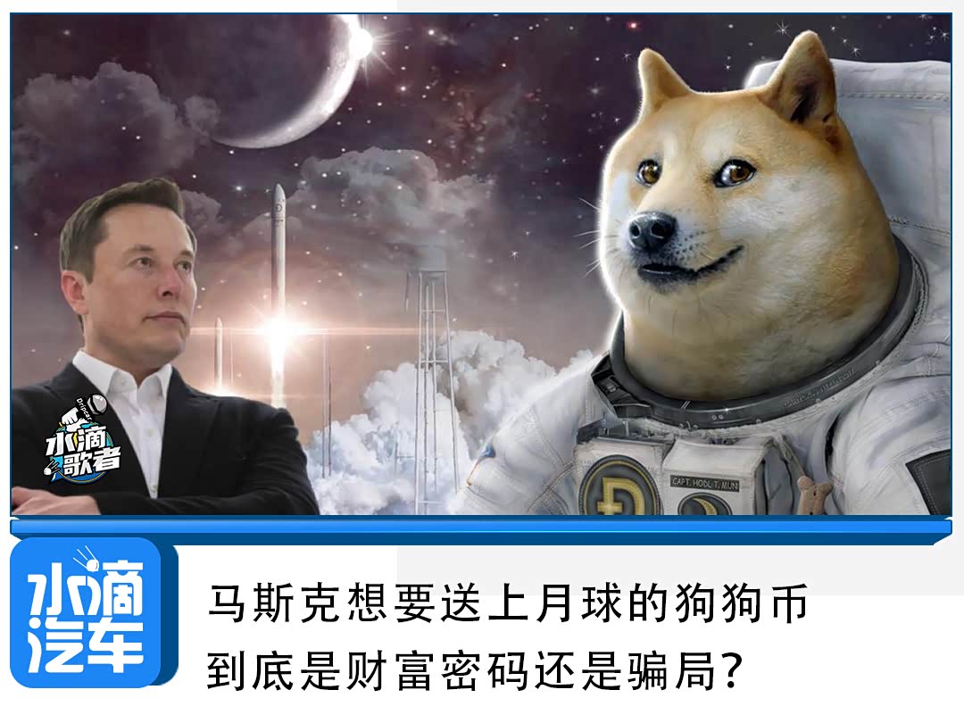马斯克想要送上月球的狗狗币，到底是财富密码还是骗局？_车家号_汽车之家