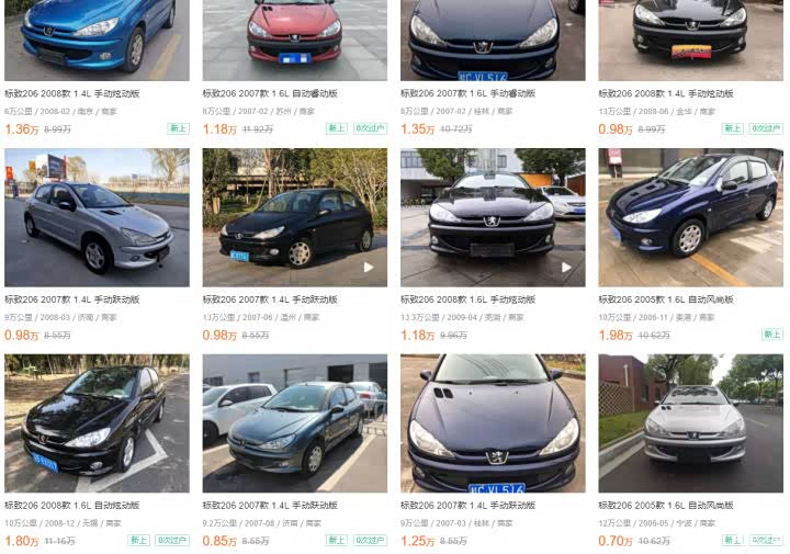 （价格来自二手车之家 仅供参考）