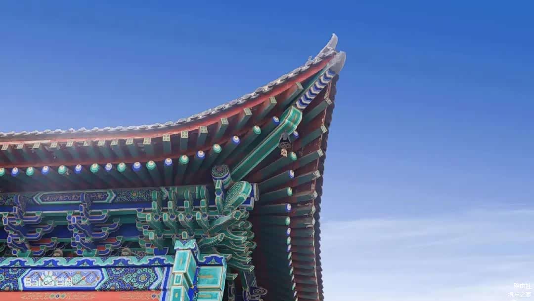 中式古建筑中的飞檐造型