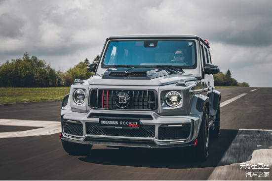 带“B”字的车——BRABUS巴博斯火箭900，基于奔驰AMG GLE 63S Coupe。