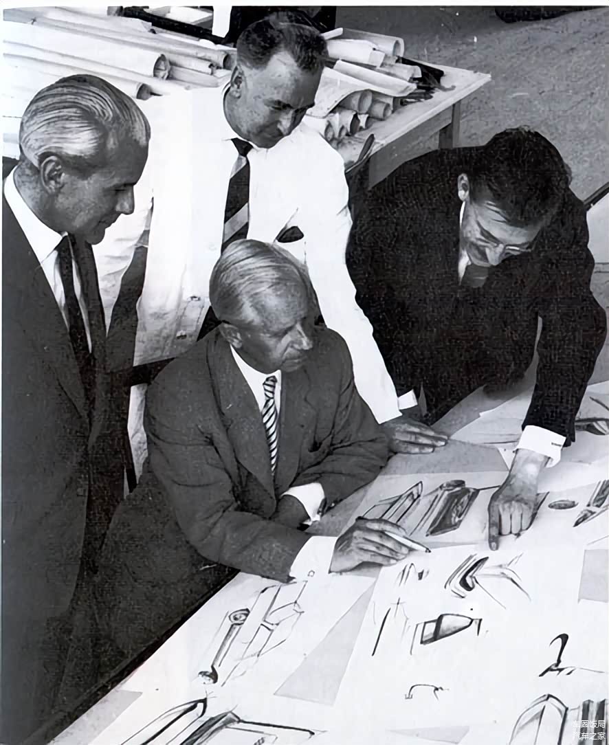 Friedrich Geiger、Karl Wilfred、Fritz Nallinger