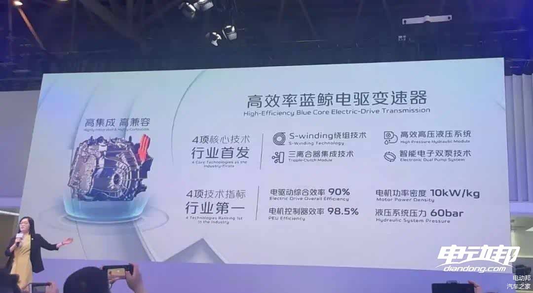 蓝鲸电驱变速器的关键技术
