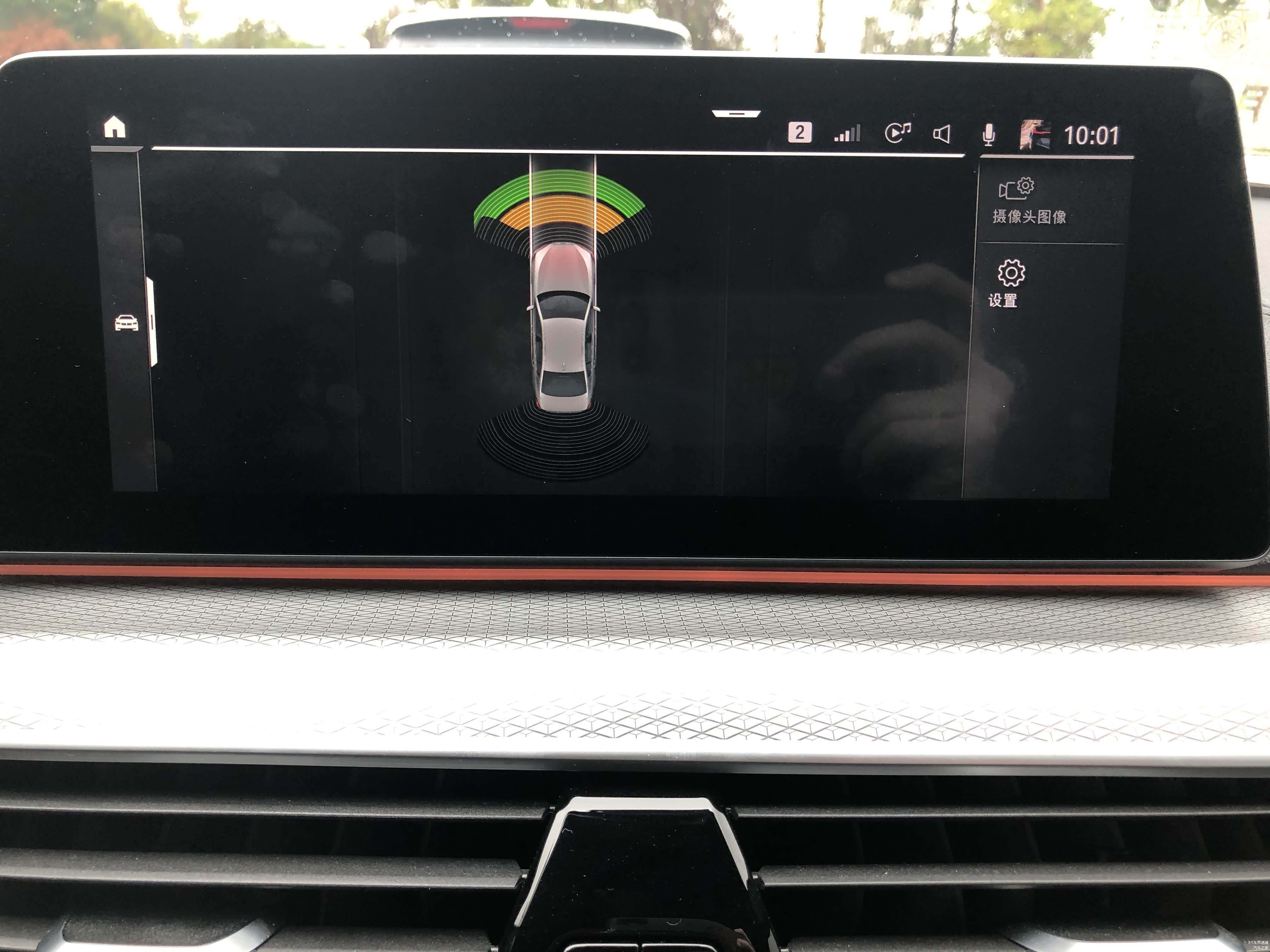 减配的测距雷达，过窄通道时只能把这个当360用了