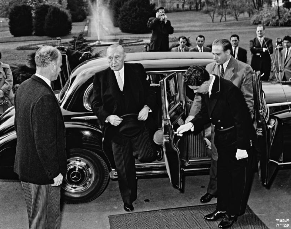 德国总理康拉德·阿登纳乘坐的Mercedes-Benz 300