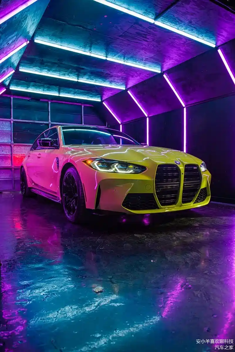 竞速黄宝马m3大片据说买了g80的都说香