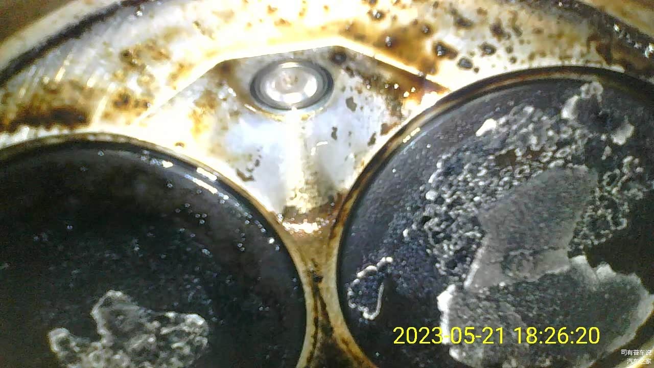 喷油嘴周边积碳也清理掉了