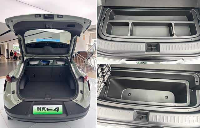 别克E4的后备箱
