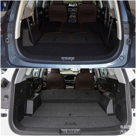 （上为吉利豪越 下为捷途X90 PLUS）