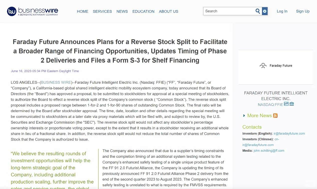 贾跃亭又整“大活”了，FF股票大跌近38%_车家号_汽车之家