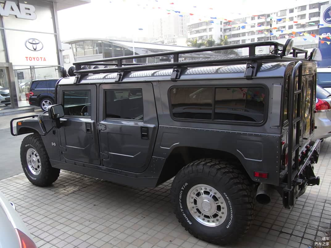 河源的悍马H1，油箱159升，百公里加速21秒。悍马H1在内地的认知度还..._车家号_汽车之家