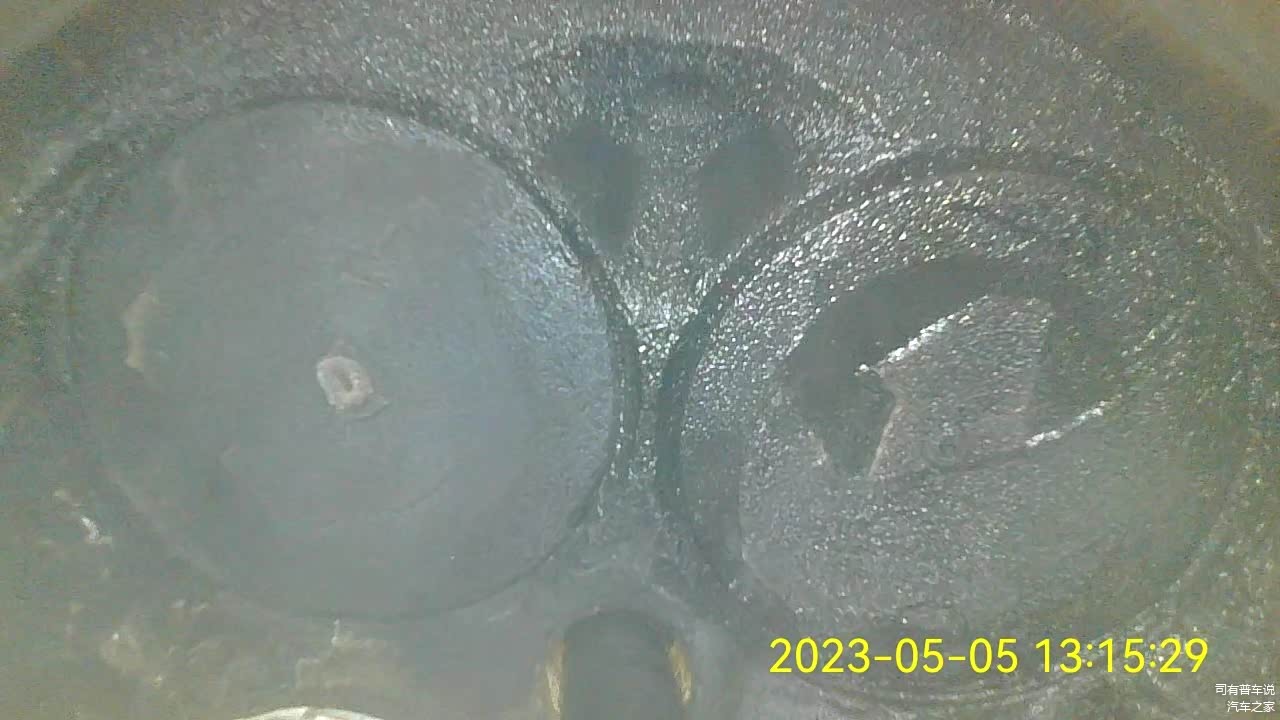 进排气门完完全全展现出来