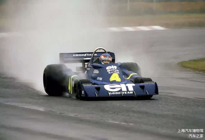 Patrick Depailler驾驶的 1976赛季4号Tyrrell P34赛车