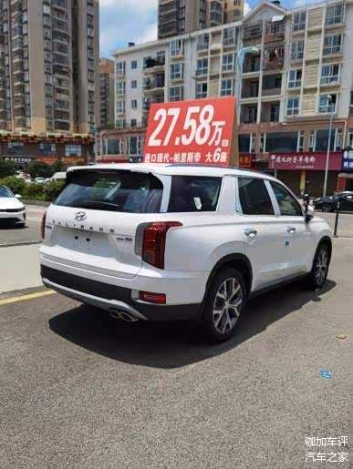 白色Palisade外观