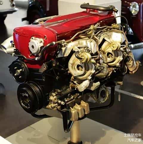 日产RB26DETT发动机，这台是位于日本横滨的日产发动机博物馆展出品