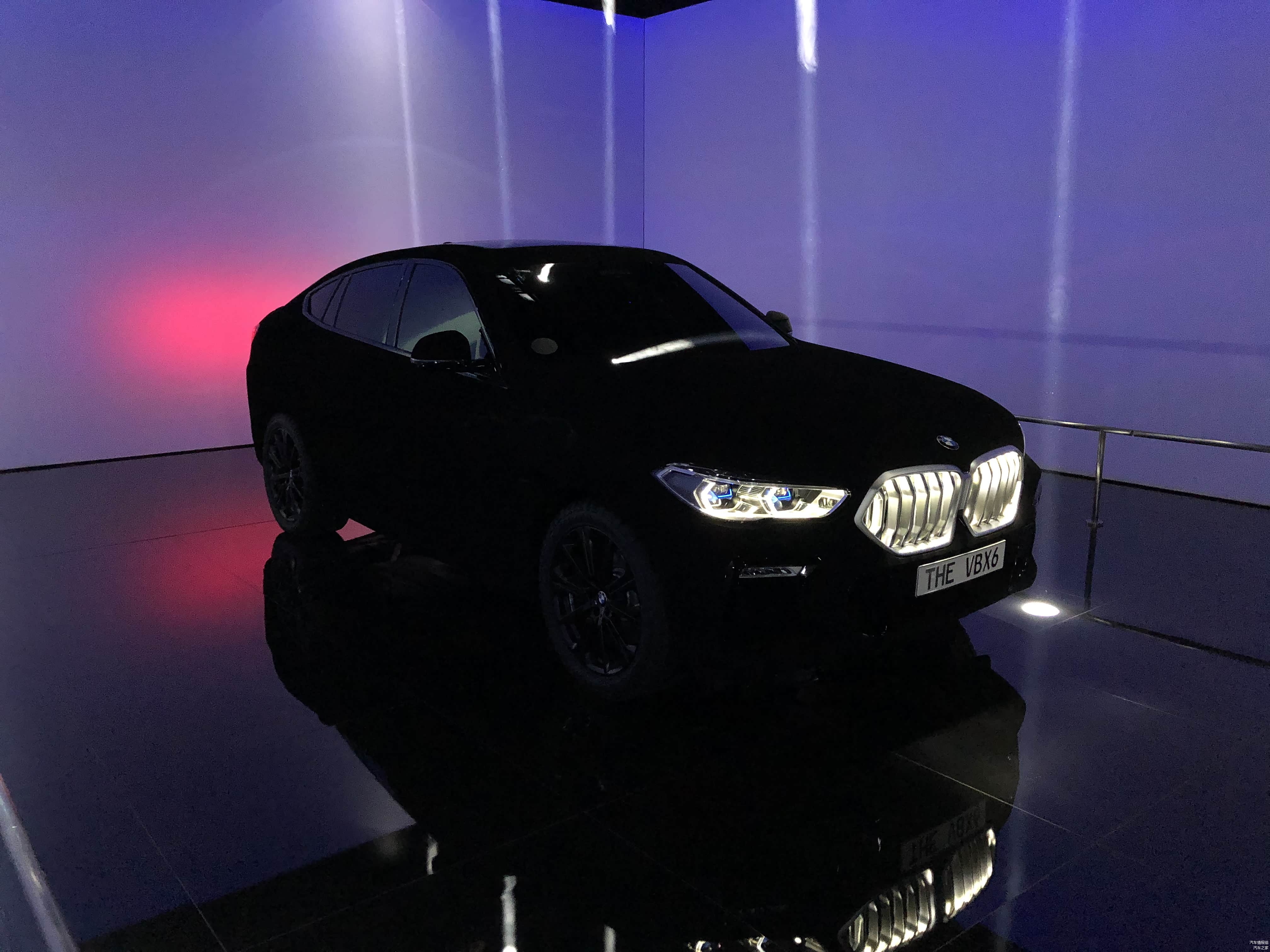 全新宝马X6 Vantablack（下同）