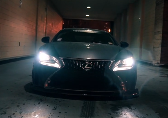 低趴改装后的雷克萨斯rc350有谁不爱