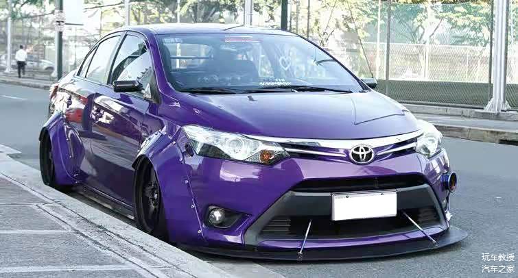 图为海外Vios改装案例