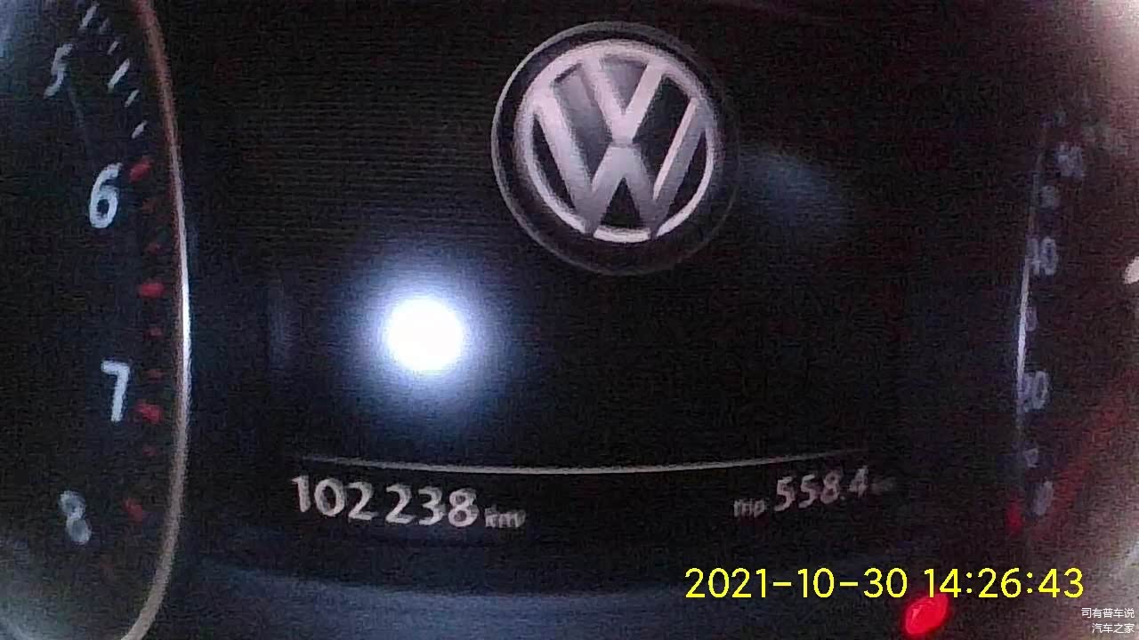 修复前的里程表102238公里拍于10.30日下午14点30