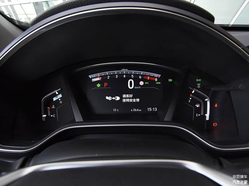 皓影这个仪表盘已经在CR-V上使用好几年了，无论是界面还是功能性都已经明显与时代有点脱节了