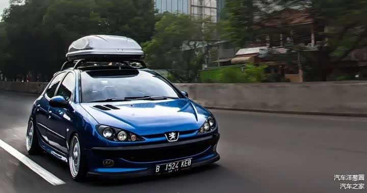 （标致206改装案例 图片来自网络）