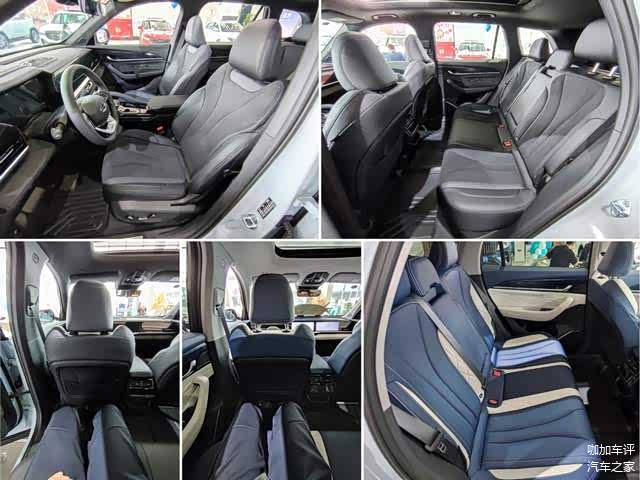 吉利星越L 1.5T雷神Hi·X油电混动版的座椅和空间