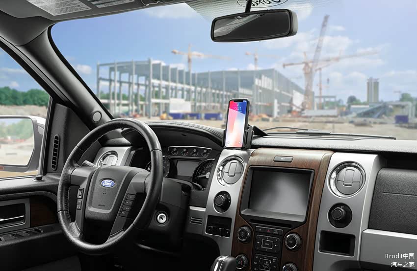 手机支架安装效果