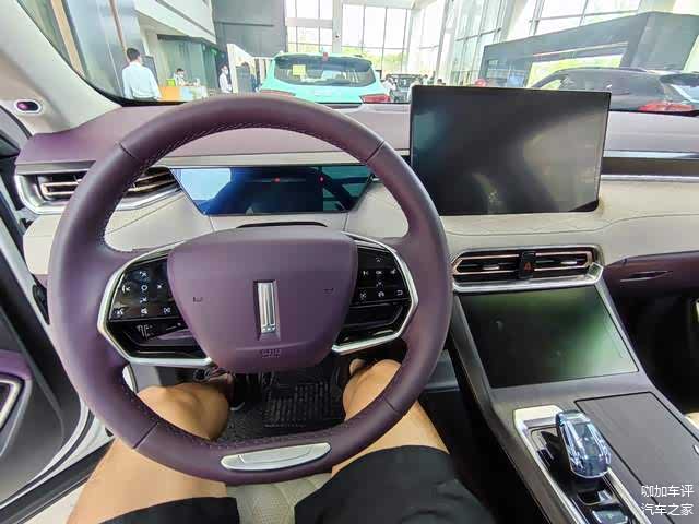 魏牌拿铁DHT的前排