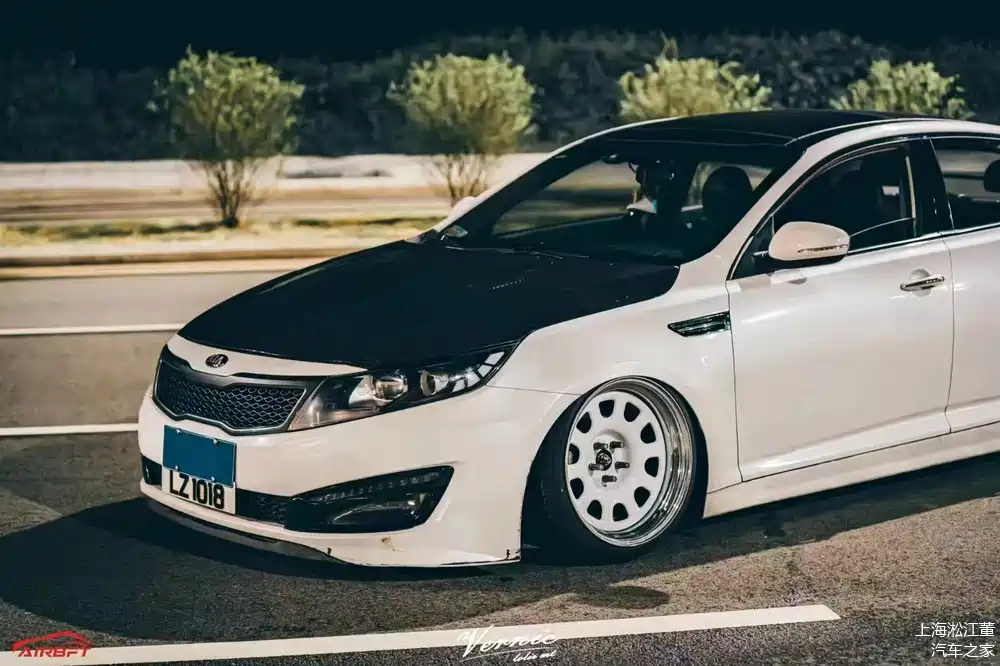 空气避震智能系统,k5改装低趴风格支持多模式赛道调节