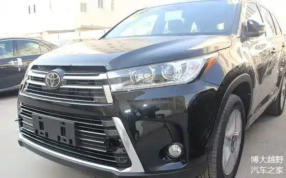 2020款丰田汉兰达到店,墨晶黑大方,配四驱,2.0t动力足