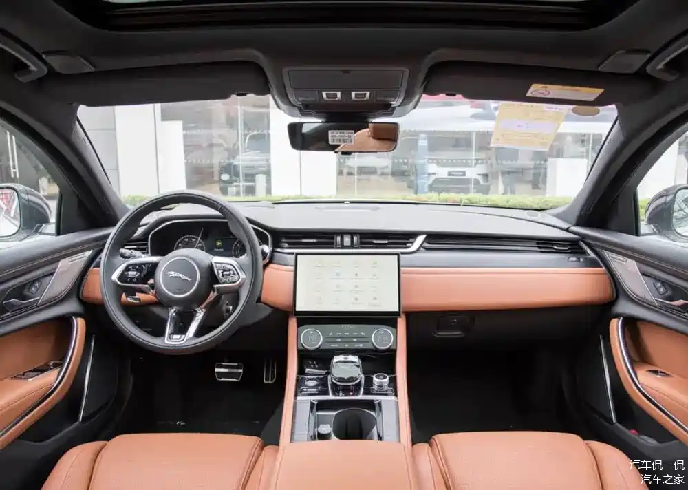 捷豹xfl大降价,5.1米豪车22万起,2.0t 8at四驱尊享