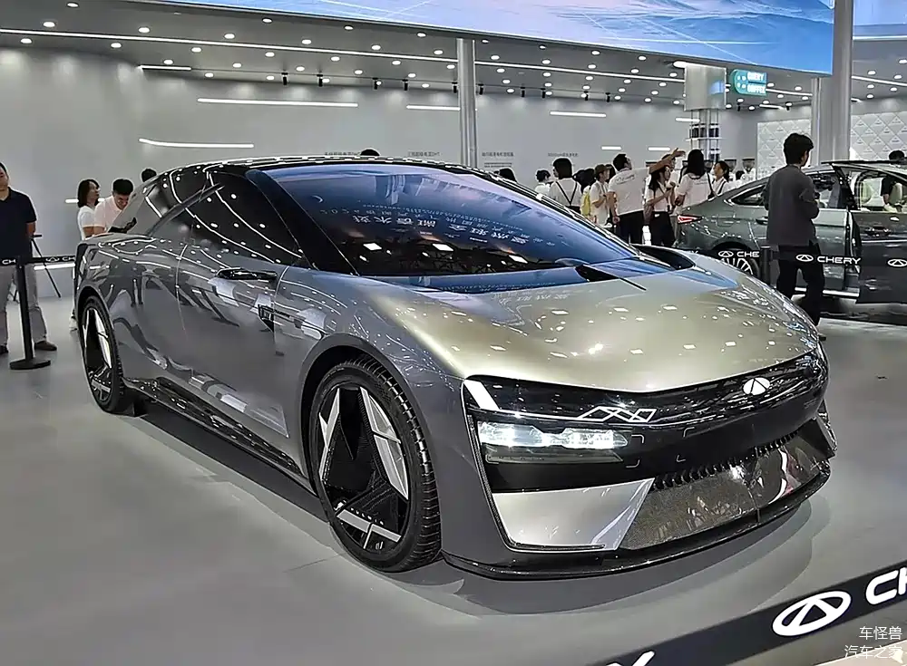 奇瑞猎风轿跑亮相广州车展,续航1500公里 3秒加速,科技感十足!