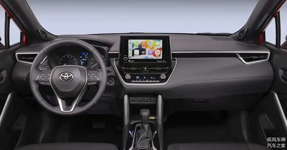 售19.23万起配第五代混动系统丰田卡罗拉cross混动海外上市