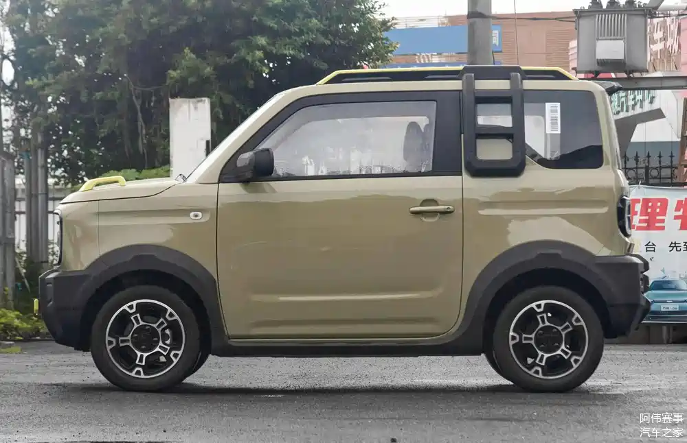 吉利熊猫骑士上市,硬派风格纯电微型车,售价5.39万元