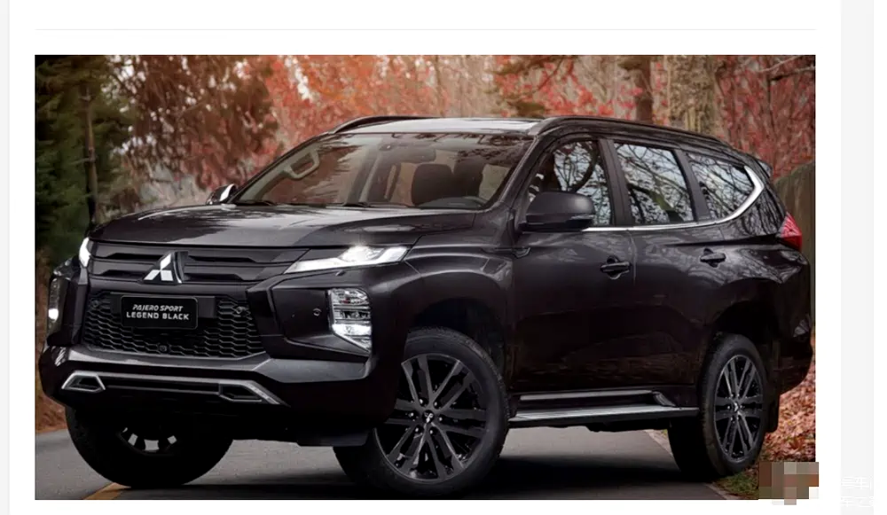 三菱帕杰罗·劲畅特别版海外上市,2.4t柴油机,仅200台