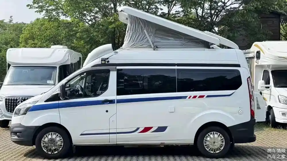 这可太划算了!22.8万的齐星升顶房车,准新车状态提走就能去旅行