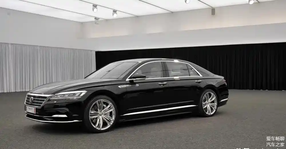 从来没有亮相的第二代大众辉腾只能活在设计室里