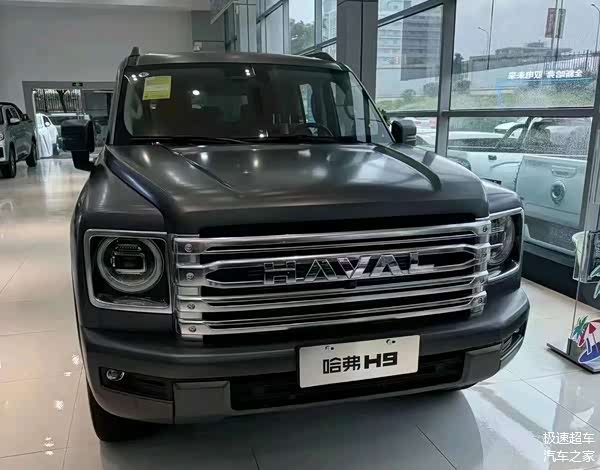 新一代哈弗h9实车进店,国产越野新标杆诞生