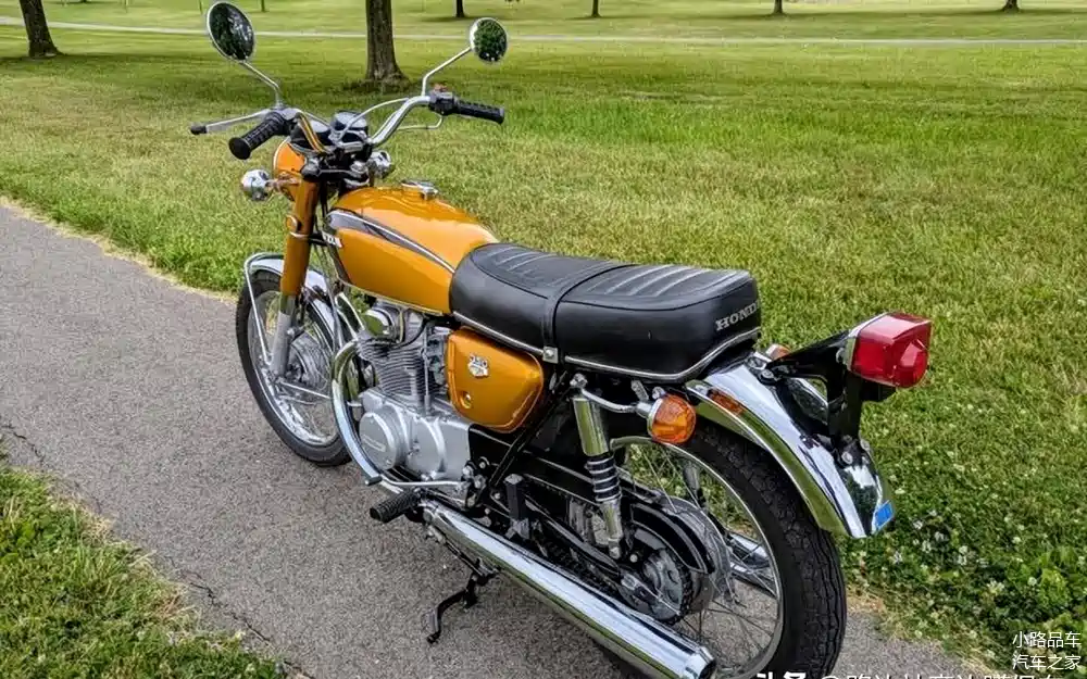 70年代东瀛社会大哥坐骑1971年本田cb350_车家号_发现车生活_汽车之家