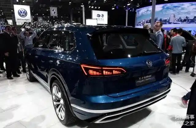 买不起宝马x5再等等!大众5米新车来了,配2.0t马力376油耗2.