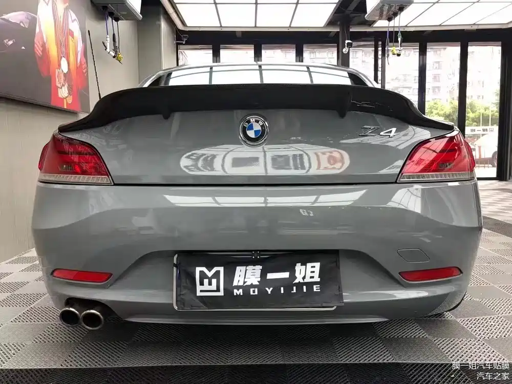 宝马z4改色水晶纳多灰,商务风格引领潮流