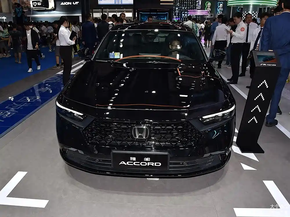 广汽本田雅阁广州车展亮相,搭载honda sensing 360 智驾!