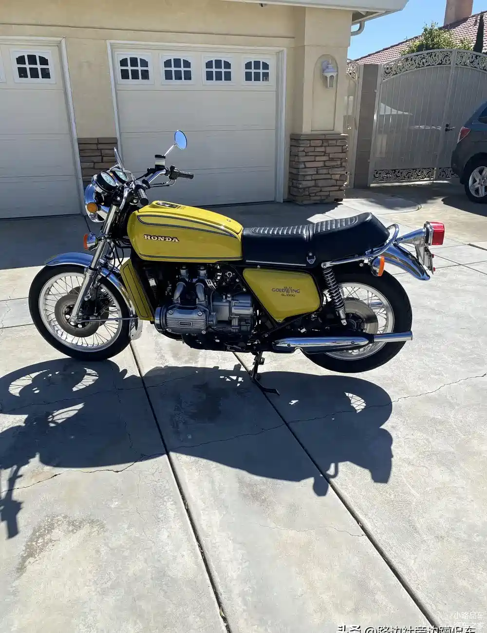 70年代东瀛社会大哥坐骑1976年本田g1000金翼_车家号_发现车生活_汽车