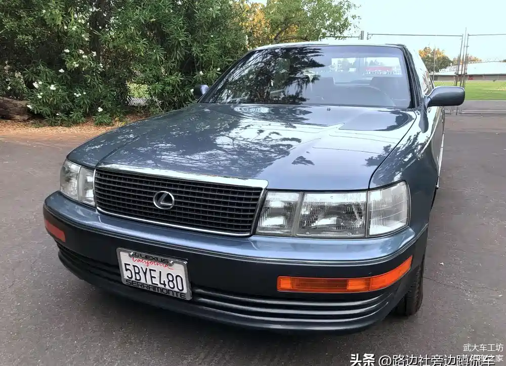 九零年代土豪把妹神器1990年款雷克萨斯ls400