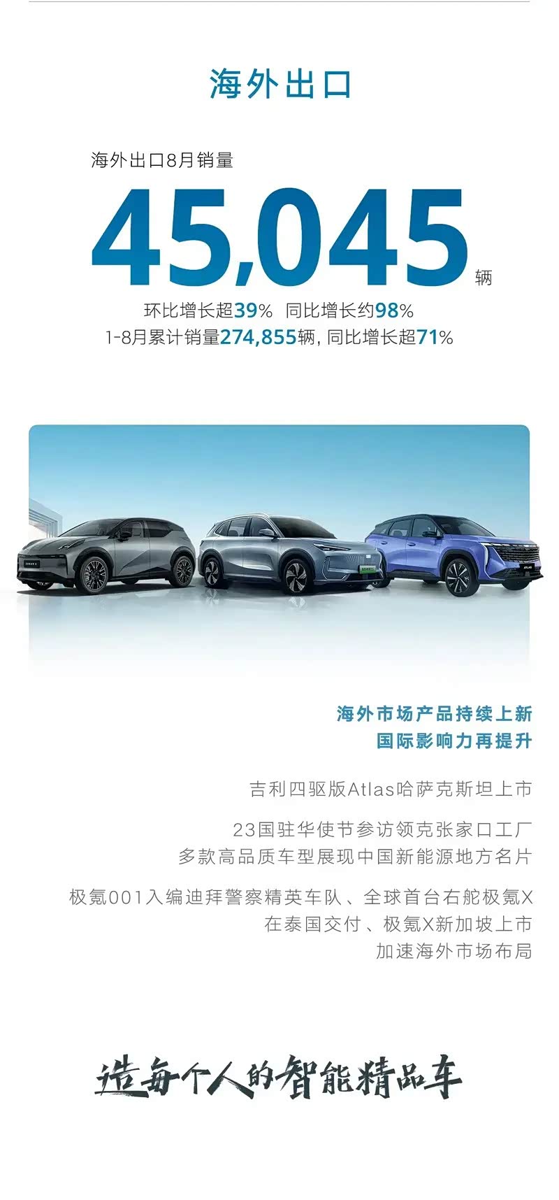 银河E5/领克Z10领衔 吉利多款车型亮相2024法兰克福车展_车家号_汽车之家